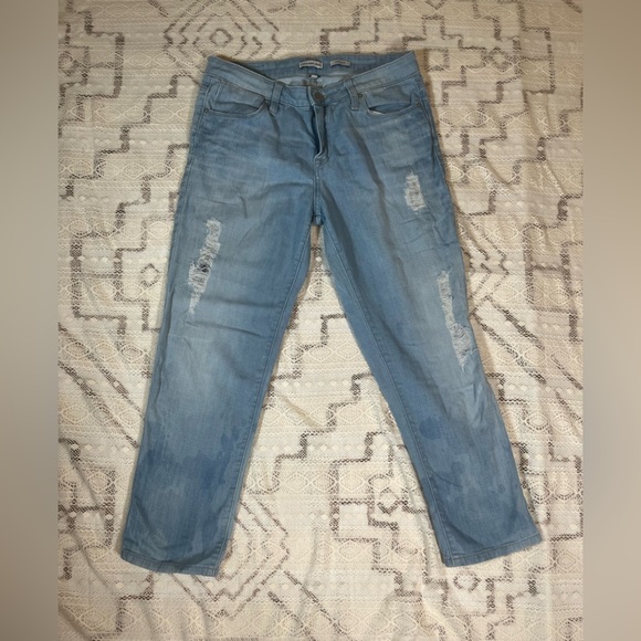 Calvin Klein Jeans Denim - Calvin Klein Jeans Women's Light Blue Boyfriend Jeans